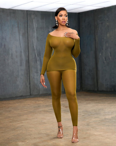 Send Nudes Set Olive