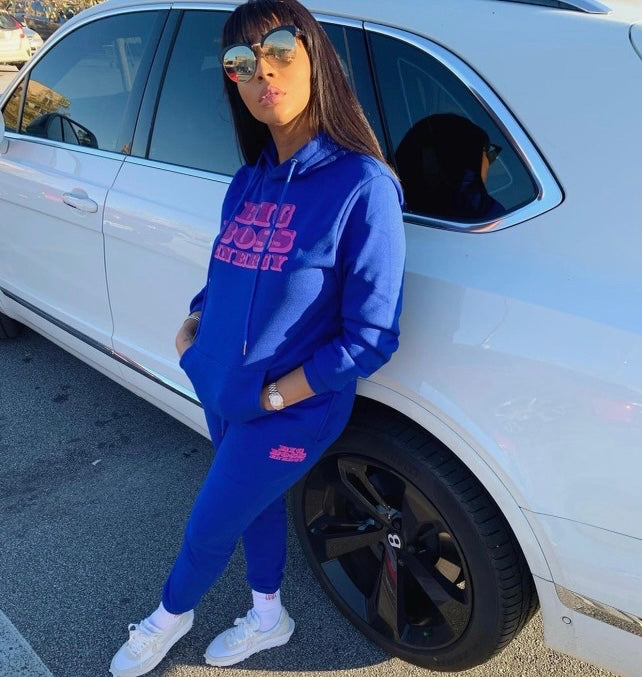 Big Boss Energy-Blue Hoodie