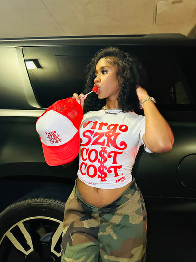 Virgo SZN Trucker- RED