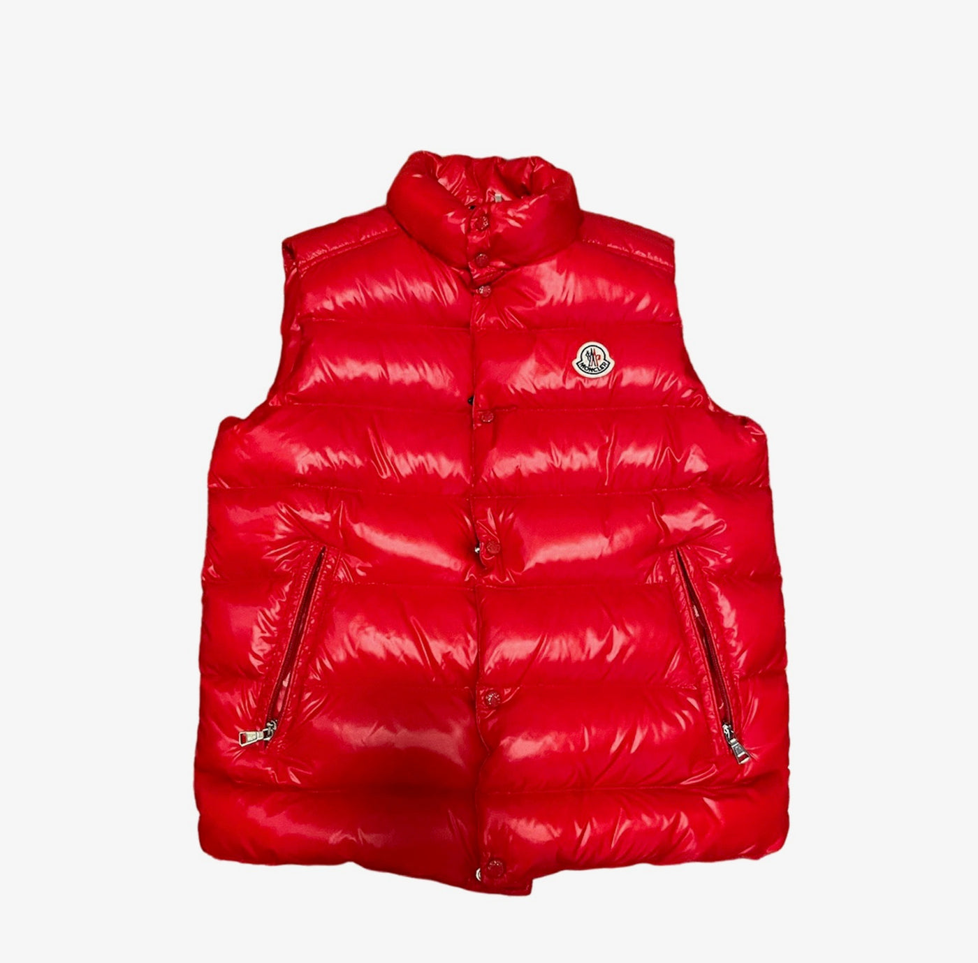 (Closet) Red Moncler Bubble Vest