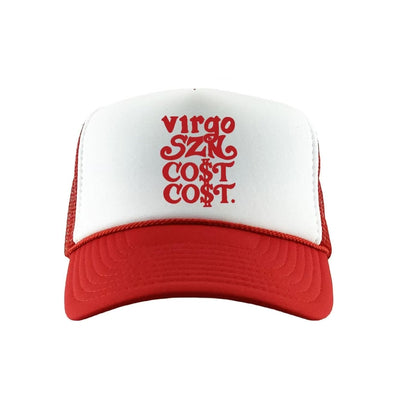 Virgo SZN Trucker- RED