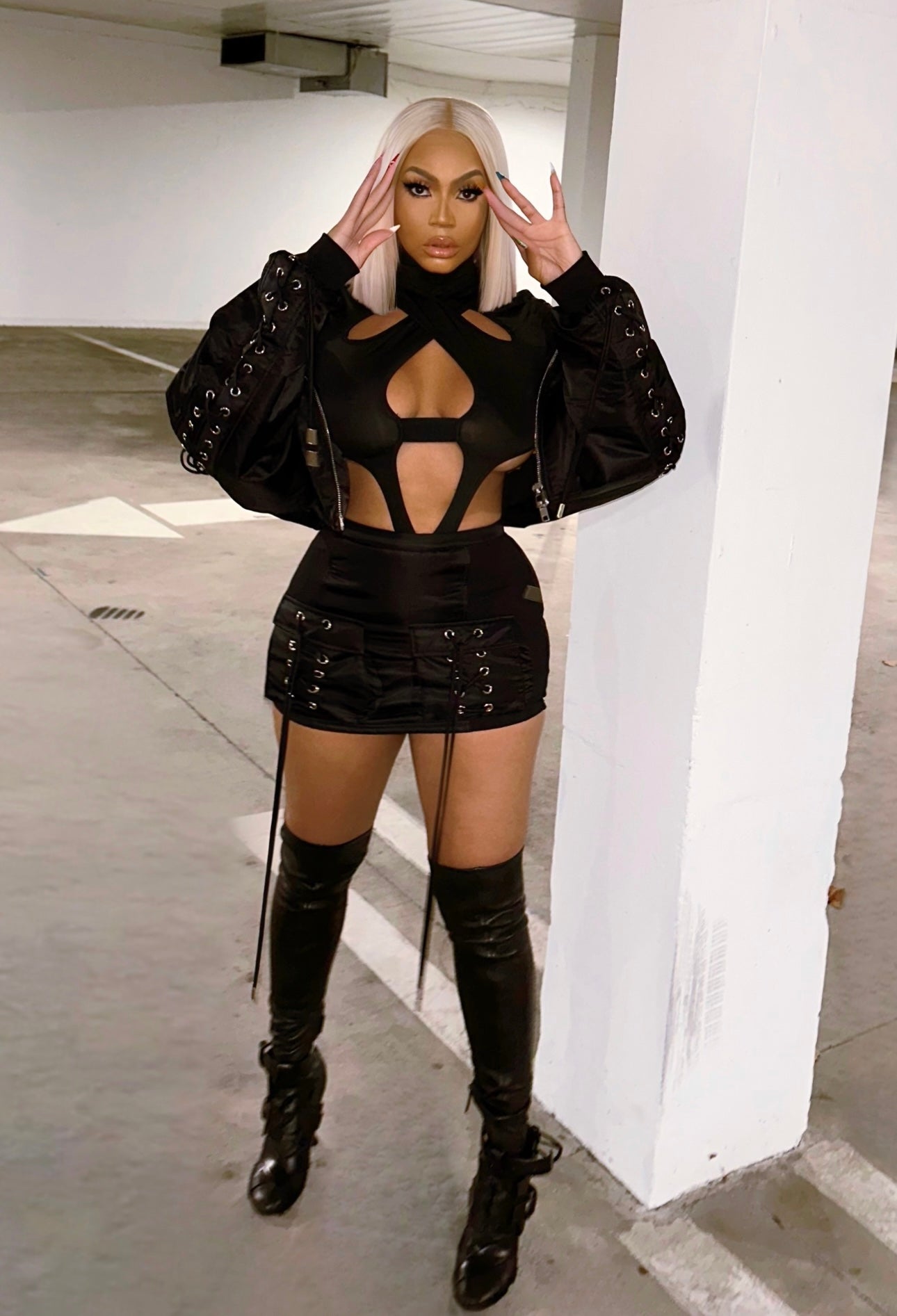 FB SPORT BOMBER SKIRT