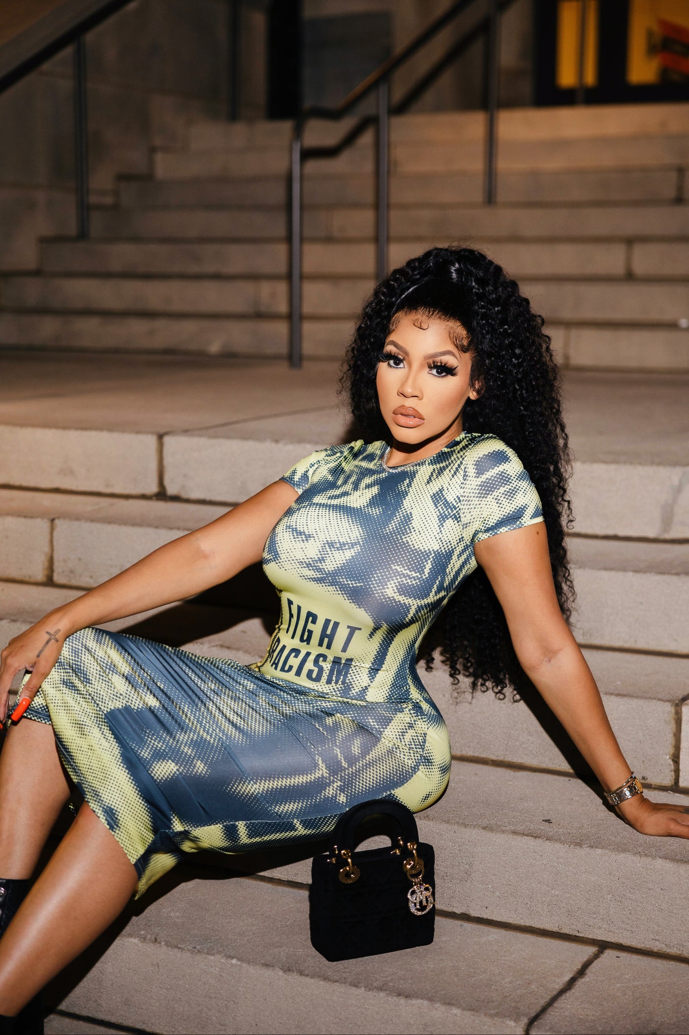 F*CK RACISM Dress
