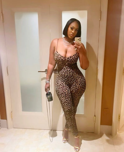 (ship 10/7) Wild Animal Jumpsuit