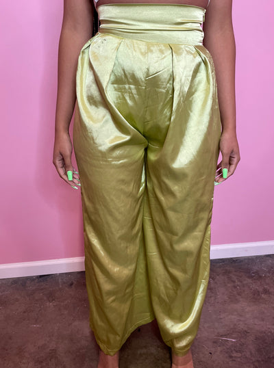 Satin Pants Medium | Sample Sale
