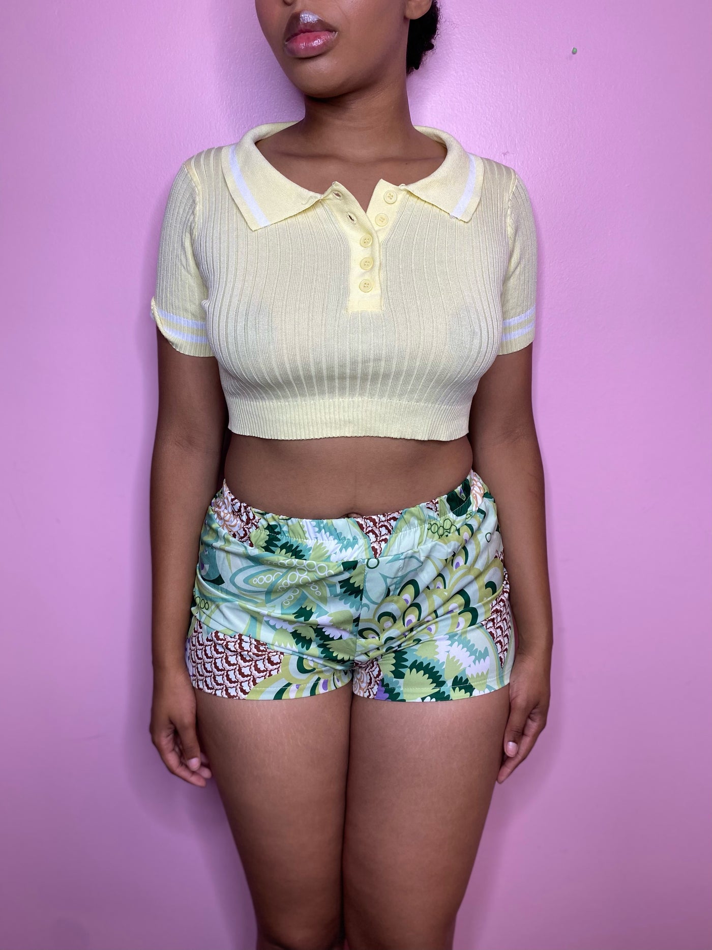 Yellow Top Medium | Sample Sale