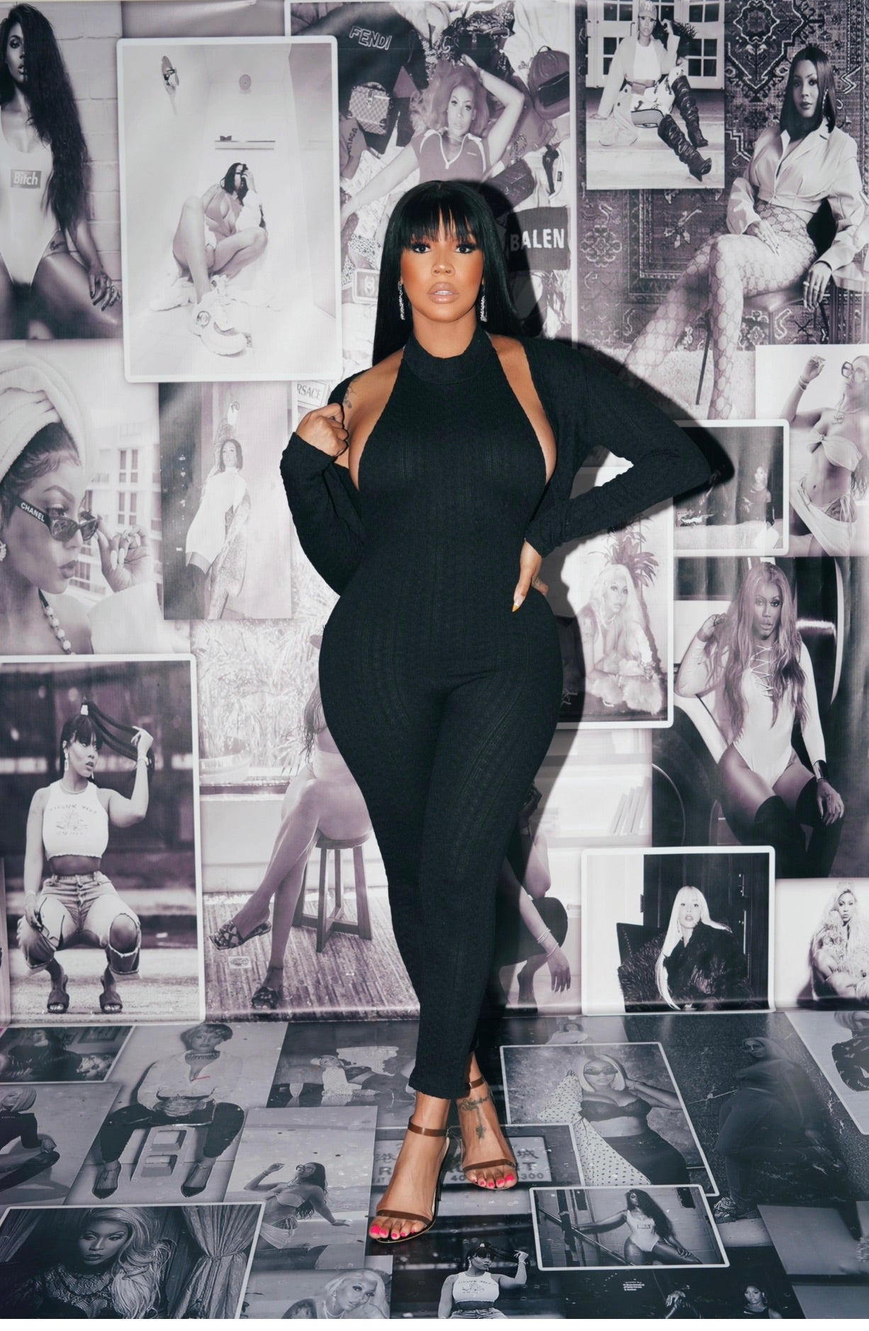 Look 61 Set  Black